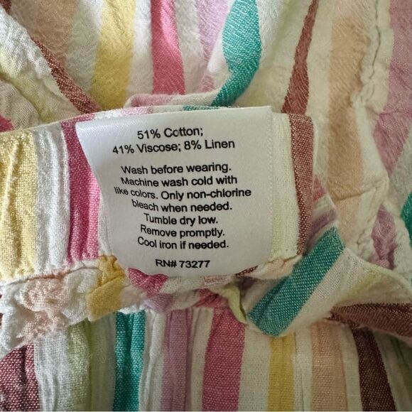 Jumping Beans & Maggie & Zoe Bundle Unicorn Top & Striped Shorts Size 5 - Picture 9 of 9